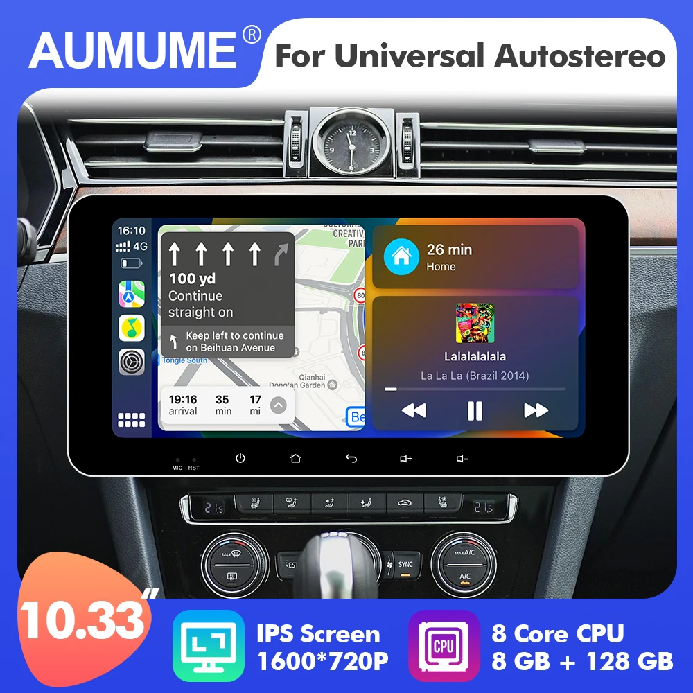 AUMUME10.33 Inch Android 10 Car Radio For LADA Granta Cross 2015-2019 Car Multimedia Player GPS Navigation Stereo GPS Carplay
AUMUME10.33 Inch Android 10 Car Radio For LADA Granta Cross 2015-2019 Car Multimedia Player GPS Navigation Stereo GPS Carplay