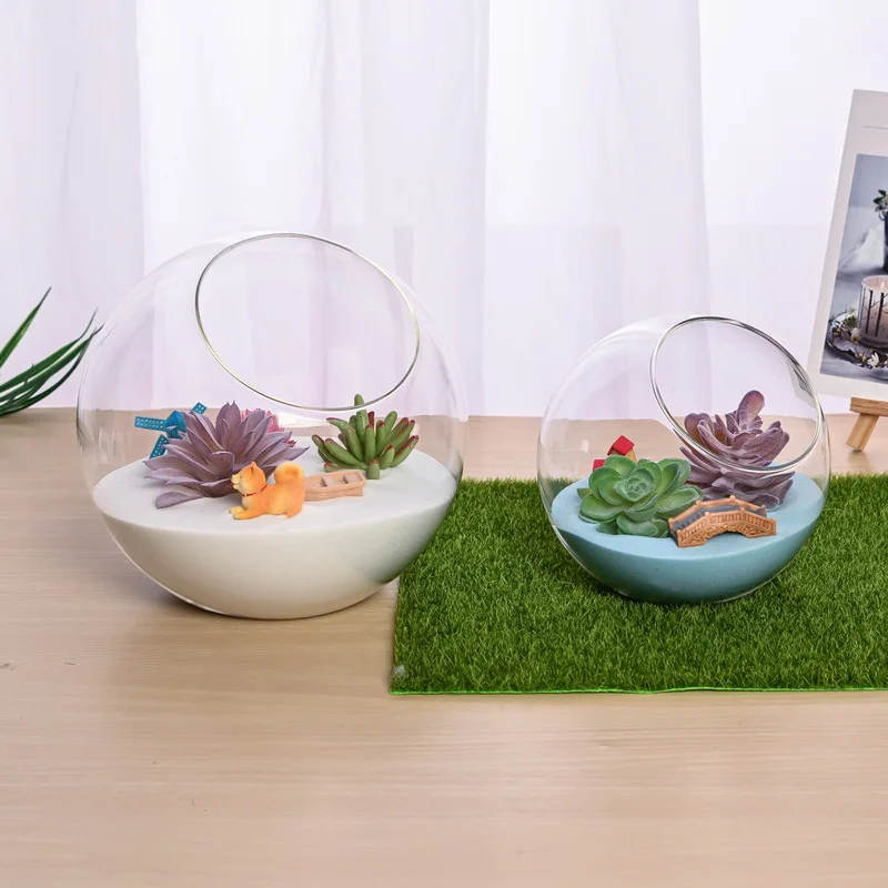 New Micro Landscape Glass Vase Succulent Plant Terrarium Container Flower Pots Transparent Hydroponic Vase Wedding Table Decor
New Micro Landscape Glass Vase Succulent Plant Terrarium Container Flower Pots Transparent Hydroponic Vase Wedding Table Decor
