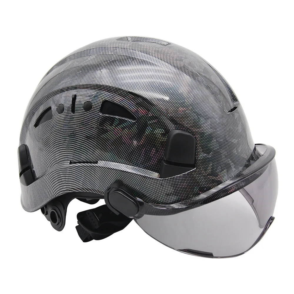 new Carbon Fiber Cloth Hard Hats with Visor Construction Safety Helmets for Men Adjustable Vent Bicycle Outdoor Workwear
new Carbon Fiber Cloth Hard Hats with Visor Construction Safety Helmets for Men Adjustable Vent Bicycle Outdoor Workwear