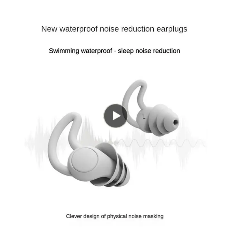 Soundproof Sound Blocking Protection Reusable Ear Muffs Soft Travel Earplugs Swimming
Soundproof Sound Blocking Protection Reusable Ear Muffs Soft Travel Earplugs Swimming