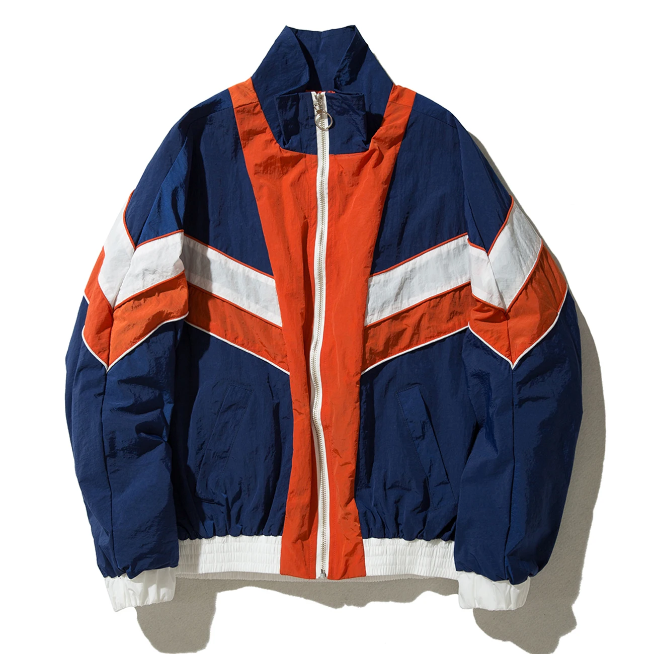 Hip Hop Patchwork Cargo Jackets Men Streetwear Color Block Zipper Jacket Coats Harajuku Loose Windbreaker Outwear
Hip Hop Patchwork Cargo Jackets Men Streetwear Color Block Zipper Jacket Coats Harajuku Loose Windbreaker Outwear