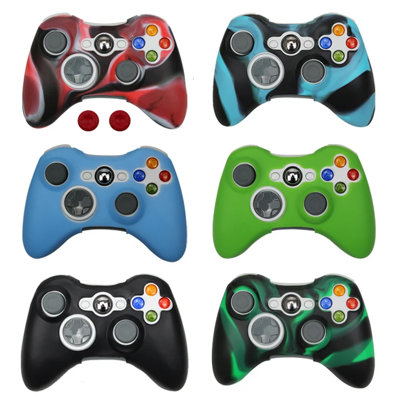 ZOMTOP Silicone Case Cover For Xbox 360 Gamepad Soft Rubber Silicone Cover For Controller Accessories Gel Protective Case skin
ZOMTOP Silicone Case Cover For Xbox 360 Gamepad Soft Rubber Silicone Cover For Controller Accessories Gel Protective Case skin