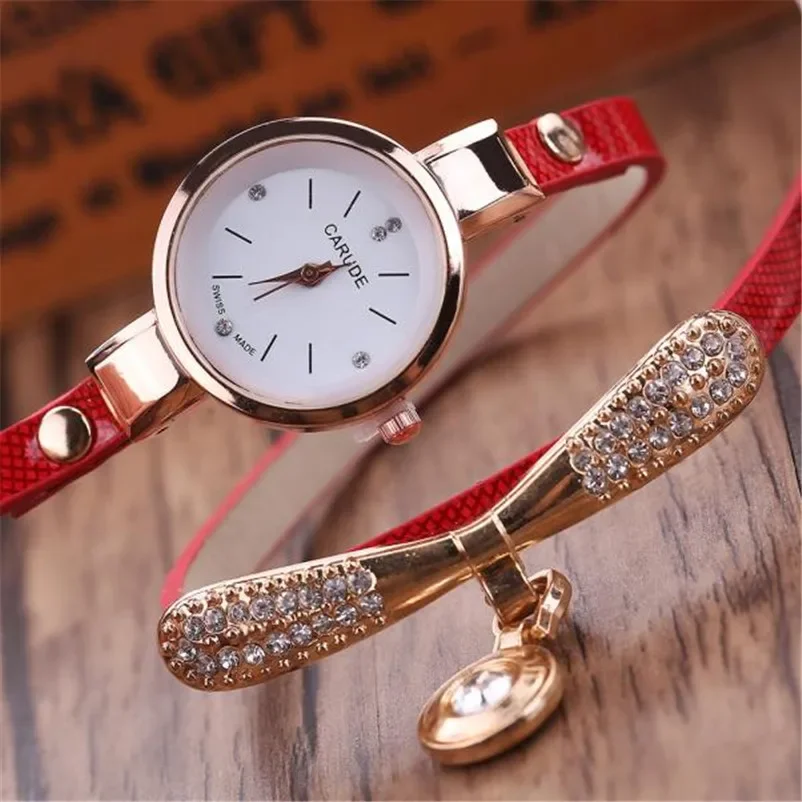 Women Watches Fashion Casual Bracelet Watch Women Leather Rhinestone Analog Quartz Watch Clock Female Montre Femme
Women Watches Fashion Casual Bracelet Watch Women Leather Rhinestone Analog Quartz Watch Clock Female Montre Femme