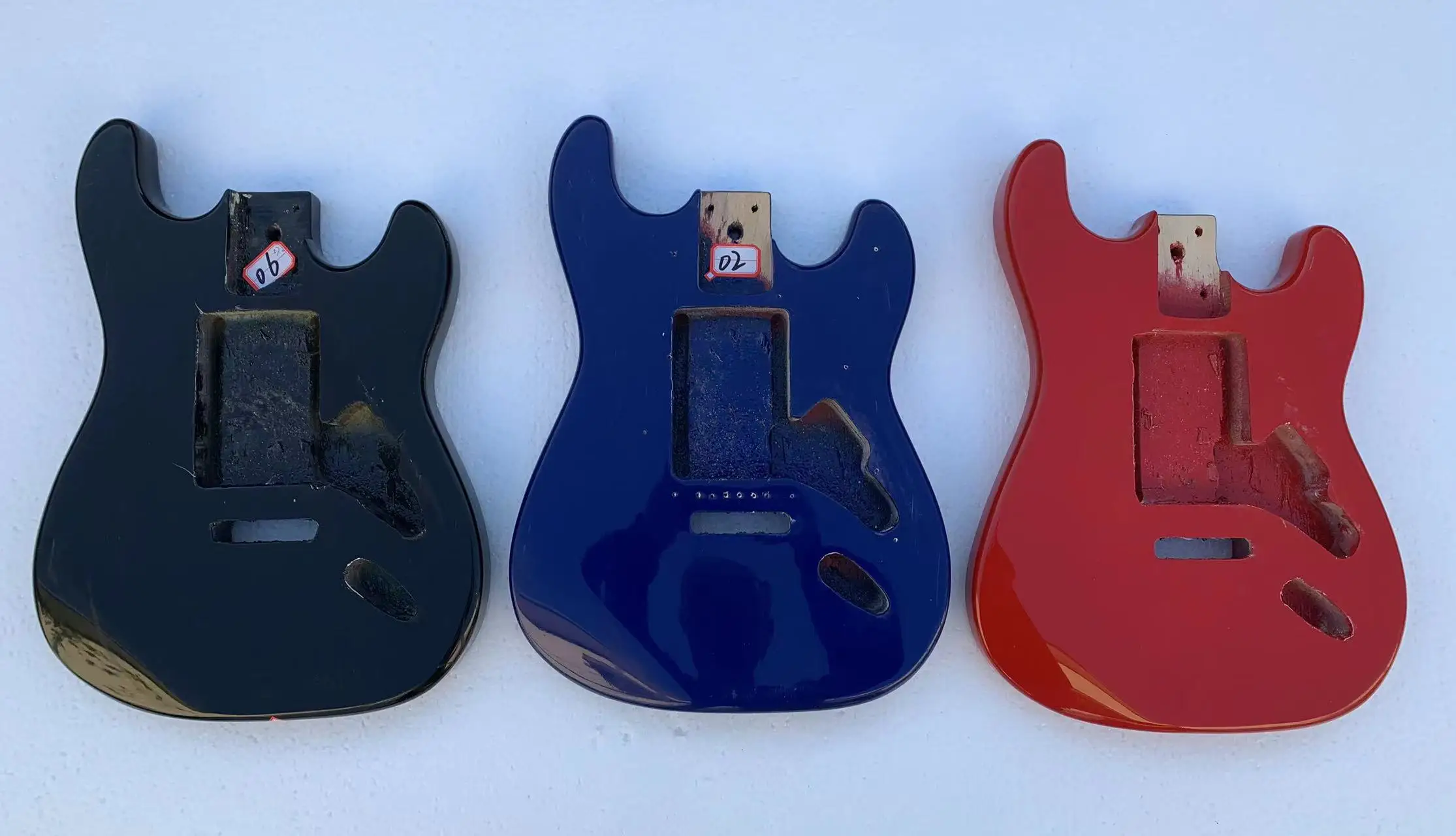 DIY (не новый) изготовленный на заказ корпус электрогитары с шейной пластиной 
DIY (не новый) изготовленный на заказ корпус электрогитары с шейной пластиной