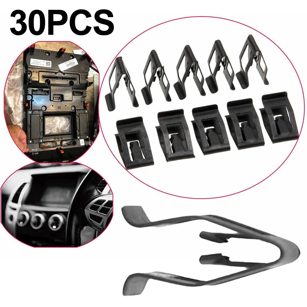 30Pcs Auto Car Front Console Dash Dashboard Auto Door Trim Metal Retainer Clips For Fitting Side Skirts, Bumpers ,dashboard And
30Pcs Auto Car Front Console Dash Dashboard Auto Door Trim Metal Retainer Clips For Fitting Side Skirts, Bumpers ,dashboard And