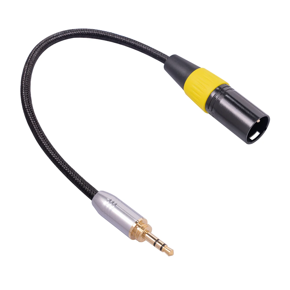 3.5mm To 3Pin XLR Male Audio Cable For Mic Mixer Microphone Speakers Sound Consoles Amplifier XLR Cable Connector
3.5mm To 3Pin XLR Male Audio Cable For Mic Mixer Microphone Speakers Sound Consoles Amplifier XLR Cable Connector