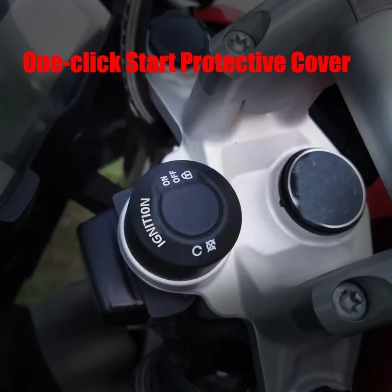Motorcycle Start Stop Button Cover One-key Starter Switch Cap Accessories For BMW R1200GS ADV R1250GS Adventure GS R1200RT F900R
Motorcycle Start Stop Button Cover One-key Starter Switch Cap Accessories For BMW R1200GS ADV R1250GS Adventure GS R1200RT F900R