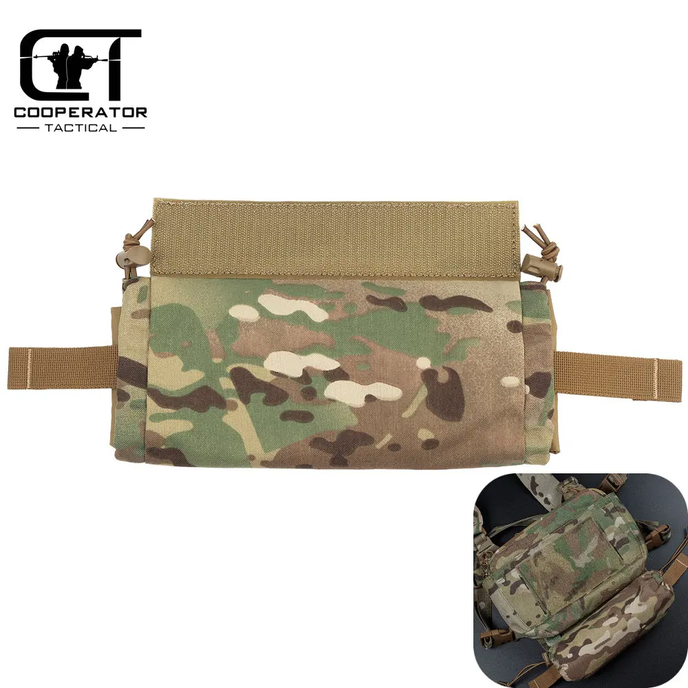 

Tactical Medical Pouch First Aid Kit Pouch for Plate Carrier Vest Chest Rig IFAK Bag Foldable Emergency EMT Tool Pouch Survival