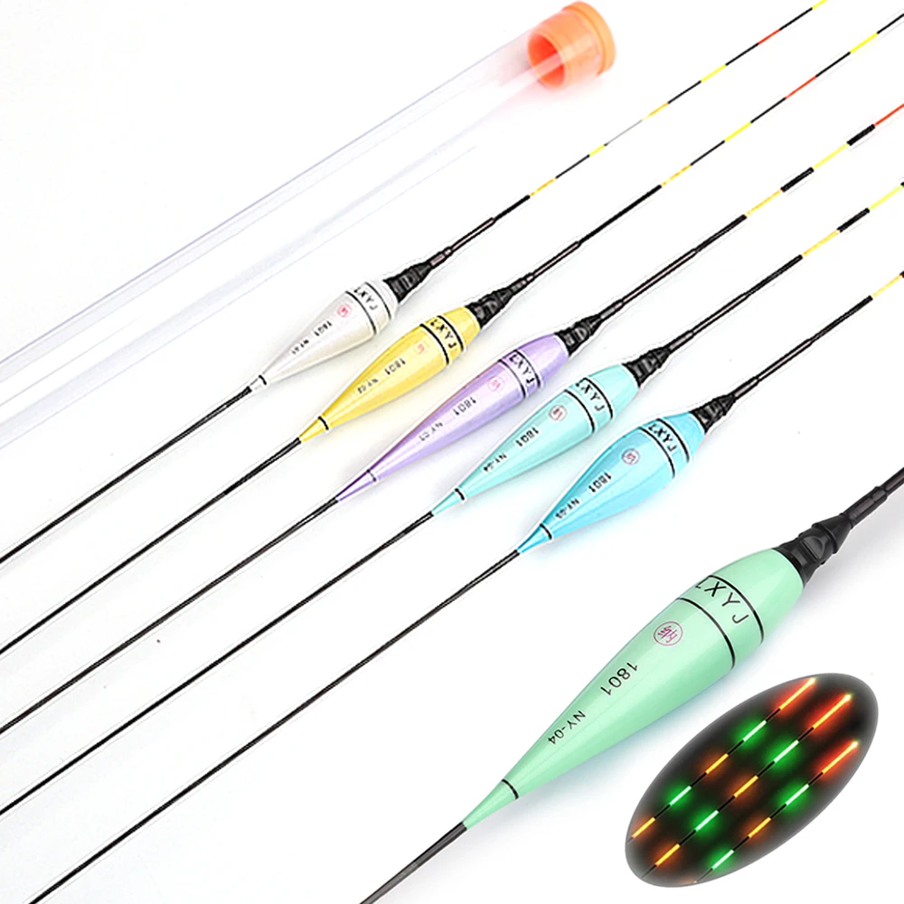 DONQL 1Pcs Fishing Float Luminous LED Electronic Fishing Float Colorful Light Night Fishing Float Without Battery Fishing Tackle 
DONQL 1Pcs Fishing Float Luminous LED Electronic Fishing Float Colorful Light Night Fishing Float Without Battery Fishing Tackle