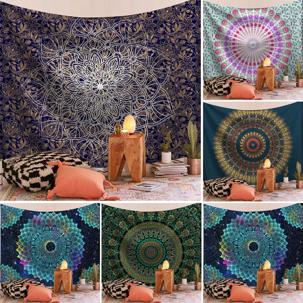 Lndian Mandala Tapestry Wall Hanging Sandy Beach Throw Rug Blanket Travel Room Decorations Bohemian Pad Tapestries
Lndian Mandala Tapestry Wall Hanging Sandy Beach Throw Rug Blanket Travel Room Decorations Bohemian Pad Tapestries
