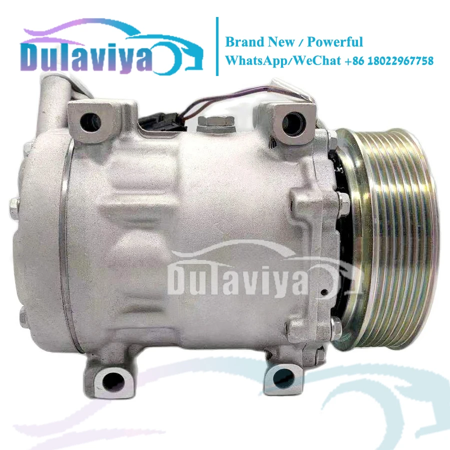 

SD7V16 AC Air Conditioner Compressor Pulley PV7 for Car Renault DACIA Duster 1.5 dCi 8201018716 1815 00281310862 926007398R