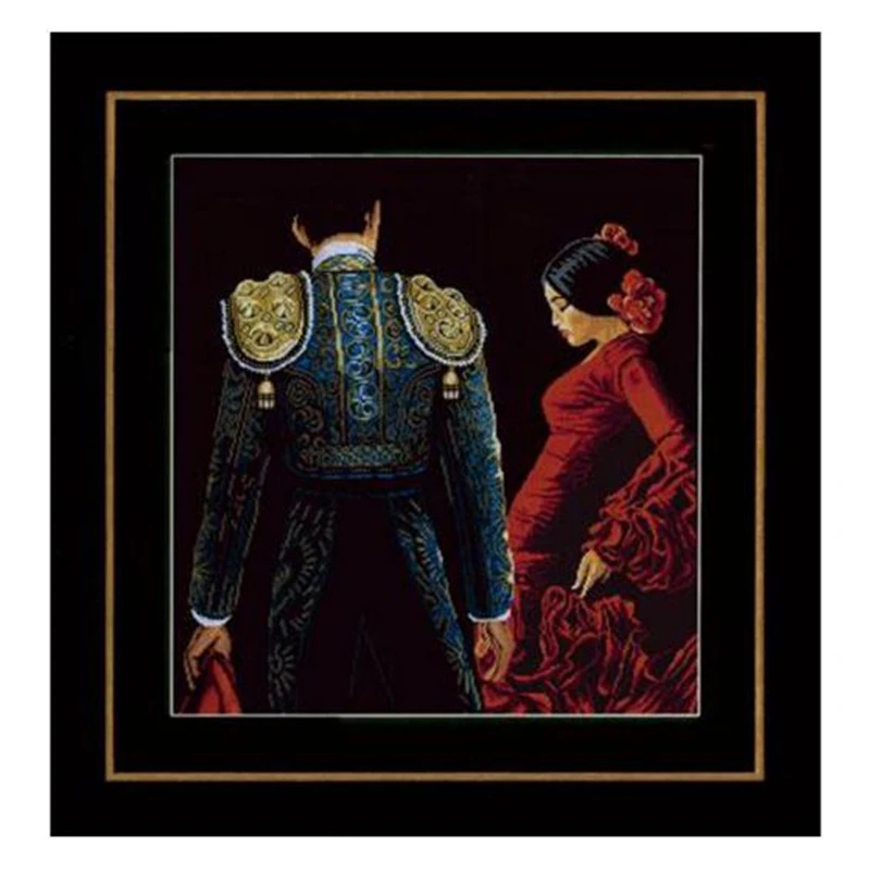 Amishop Gold Collection Chic Counted Cross Stitch Kit Dancing In Passion Lan 0150003 Spanish Man And Woman Dance
Amishop Gold Collection Chic Counted Cross Stitch Kit Dancing In Passion Lan 0150003 Spanish Man And Woman Dance