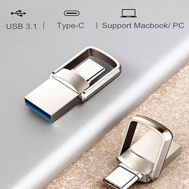 New Type-C USB Flash Drives USB 3.0 Metal Flash Drive 16GB 32GB 64GB Drive High Speed Pendrive Waterproof Portable USB Memory
New Type-C USB Flash Drives USB 3.0 Metal Flash Drive 16GB 32GB 64GB Drive High Speed Pendrive Waterproof Portable USB Memory
