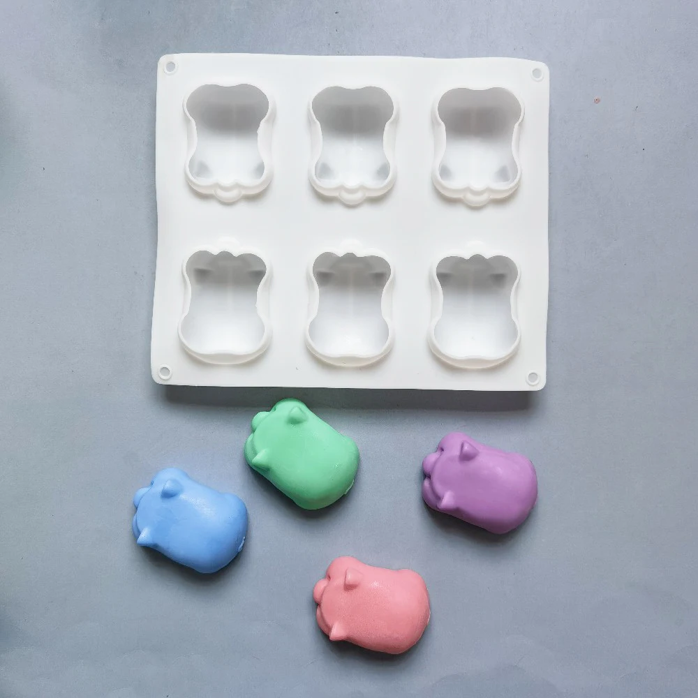 Mini Happiness Pig Silicone Mold 3D Mousse Handmade Pastry Jelly Egg Tart Bread Mold Baking Tool
Mini Happiness Pig Silicone Mold 3D Mousse Handmade Pastry Jelly Egg Tart Bread Mold Baking Tool