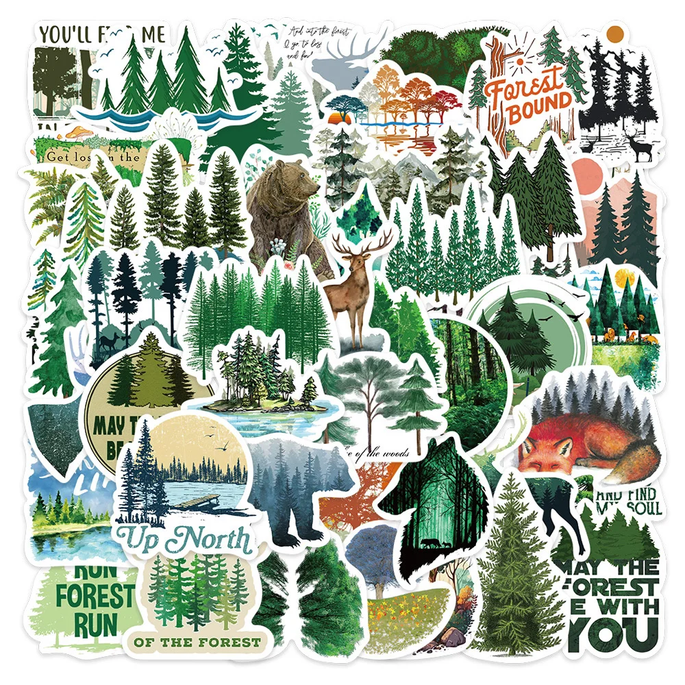 10/30/50PCS New INS Forest Cartoon Personality Creative Computer Luggage Table Car Chair Decoration Waterproof Sticker Wholesale
10/30/50PCS New INS Forest Cartoon Personality Creative Computer Luggage Table Car Chair Decoration Waterproof Sticker Wholesale
