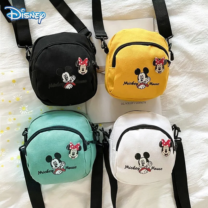 Disney Mickey Mouse Canvas Messenger Bag Cartoon Anime Minnie Small Shoulder Bag Plush Backpack Coin Purse Boys Girls Bags Gifts
Disney Mickey Mouse Canvas Messenger Bag Cartoon Anime Minnie Small Shoulder Bag Plush Backpack Coin Purse Boys Girls Bags Gifts