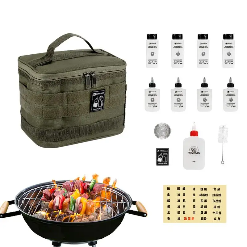 Аксессуары для кемпинга, бутылки для специй, органайзер для специй, контейнеры для специй с сумкой для хранения
Аксессуары для кемпинга, бутылки для специй, органайзер для специй, контейнеры для специй с сумкой для хранения