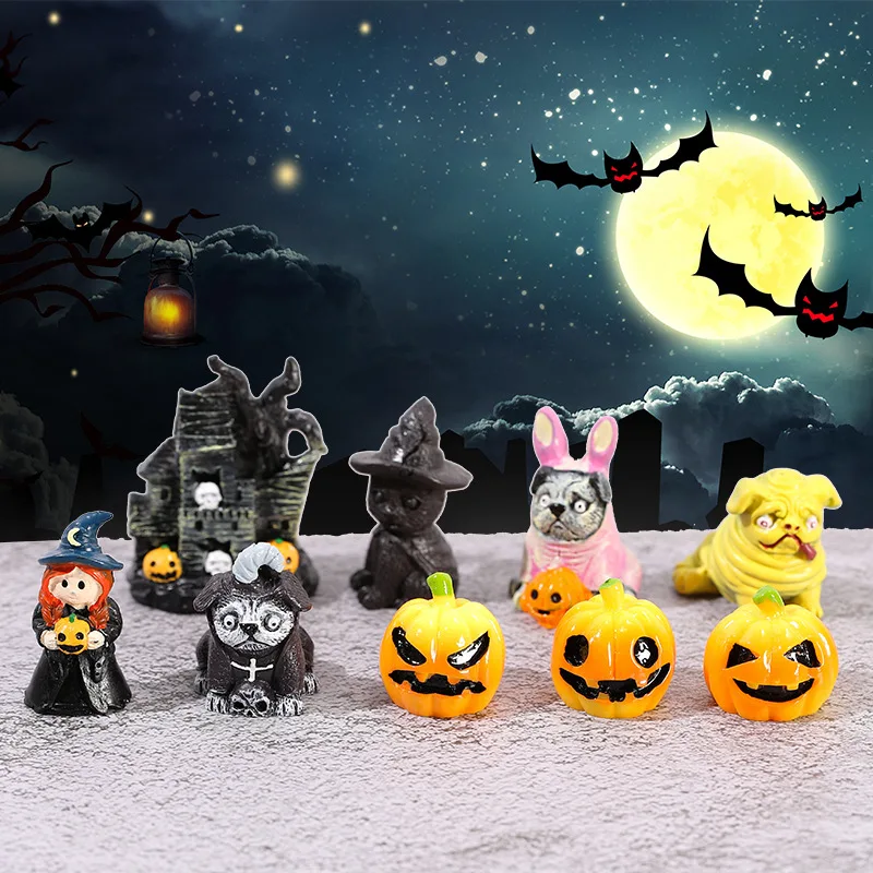 Halloween Knickknacks Micro Landscape DIY Small World Decoration Photography Props Photo Studio Accessories Resin Crafts
Halloween Knickknacks Micro Landscape DIY Small World Decoration Photography Props Photo Studio Accessories Resin Crafts