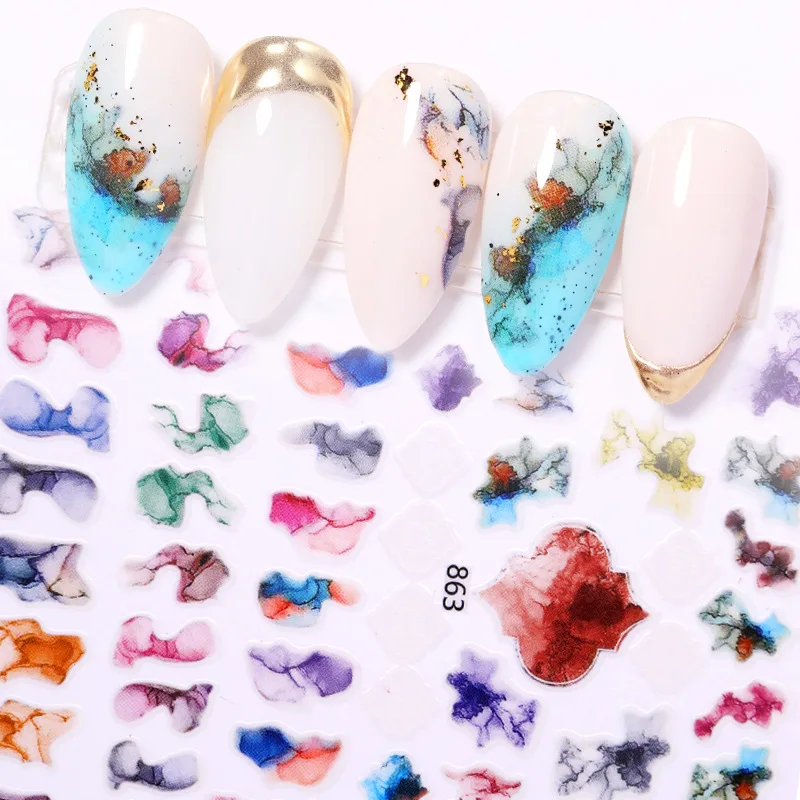 Stickers Nail Art Charms Accesorios Designer Supplies Pegatinas Decorations Autocollant Ongle Naklejki Retro Marble Smudge
Stickers Nail Art Charms Accesorios Designer Supplies Pegatinas Decorations Autocollant Ongle Naklejki Retro Marble Smudge