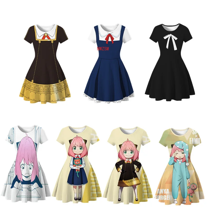 Anime SPY X FAMILY Anya Forger Cosplay Costume Spy X Family Cute Black Blue Kids Dress School Uniform Lion Doll Halloween
Anime SPY X FAMILY Anya Forger Cosplay Costume Spy X Family Cute Black Blue Kids Dress School Uniform Lion Doll Halloween