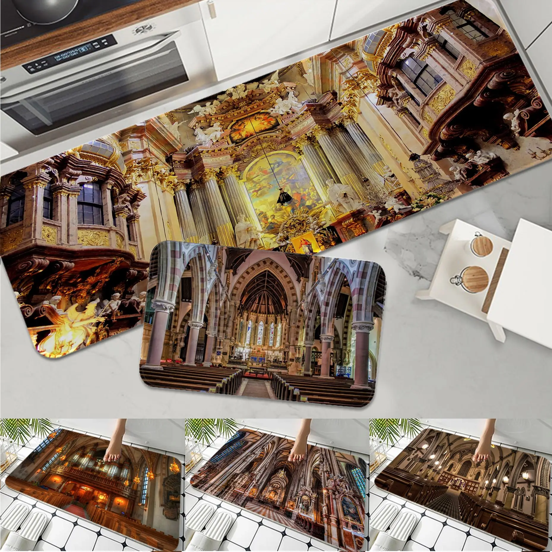Vienna Christian Church Floor Mat Retro Multiple Choice Living Room Kitchen Rug Non-Slip Hotel Decor Mat
Vienna Christian Church Floor Mat Retro Multiple Choice Living Room Kitchen Rug Non-Slip Hotel Decor Mat