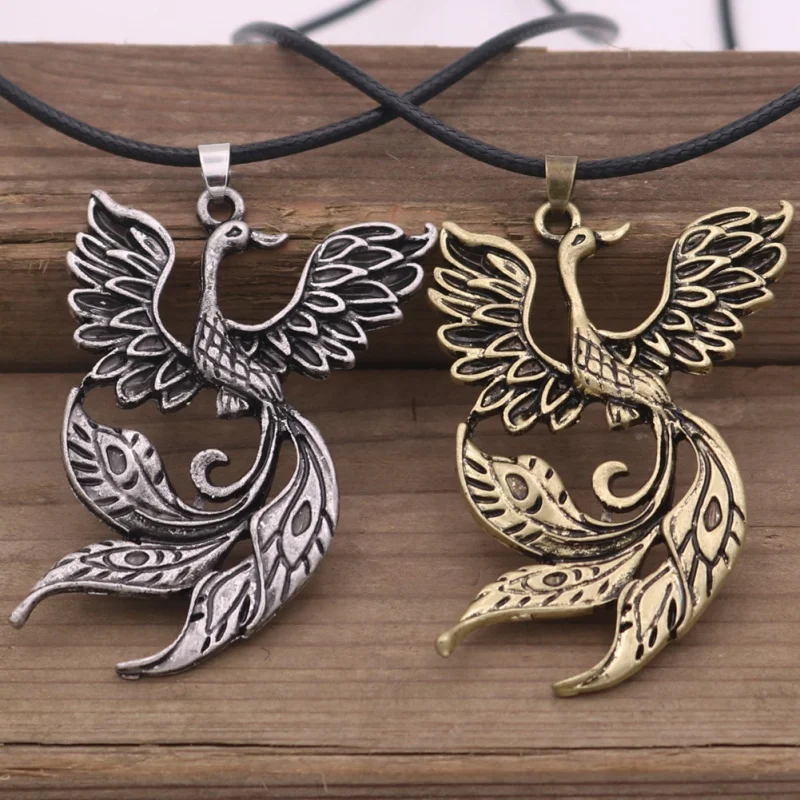 Nordic Viking Retro Phoenix Firebird Choker Necklace for Women Two-Color Fashion Animal Pendant Jewelry Wholesale Accessories
Nordic Viking Retro Phoenix Firebird Choker Necklace for Women Two-Color Fashion Animal Pendant Jewelry Wholesale Accessories