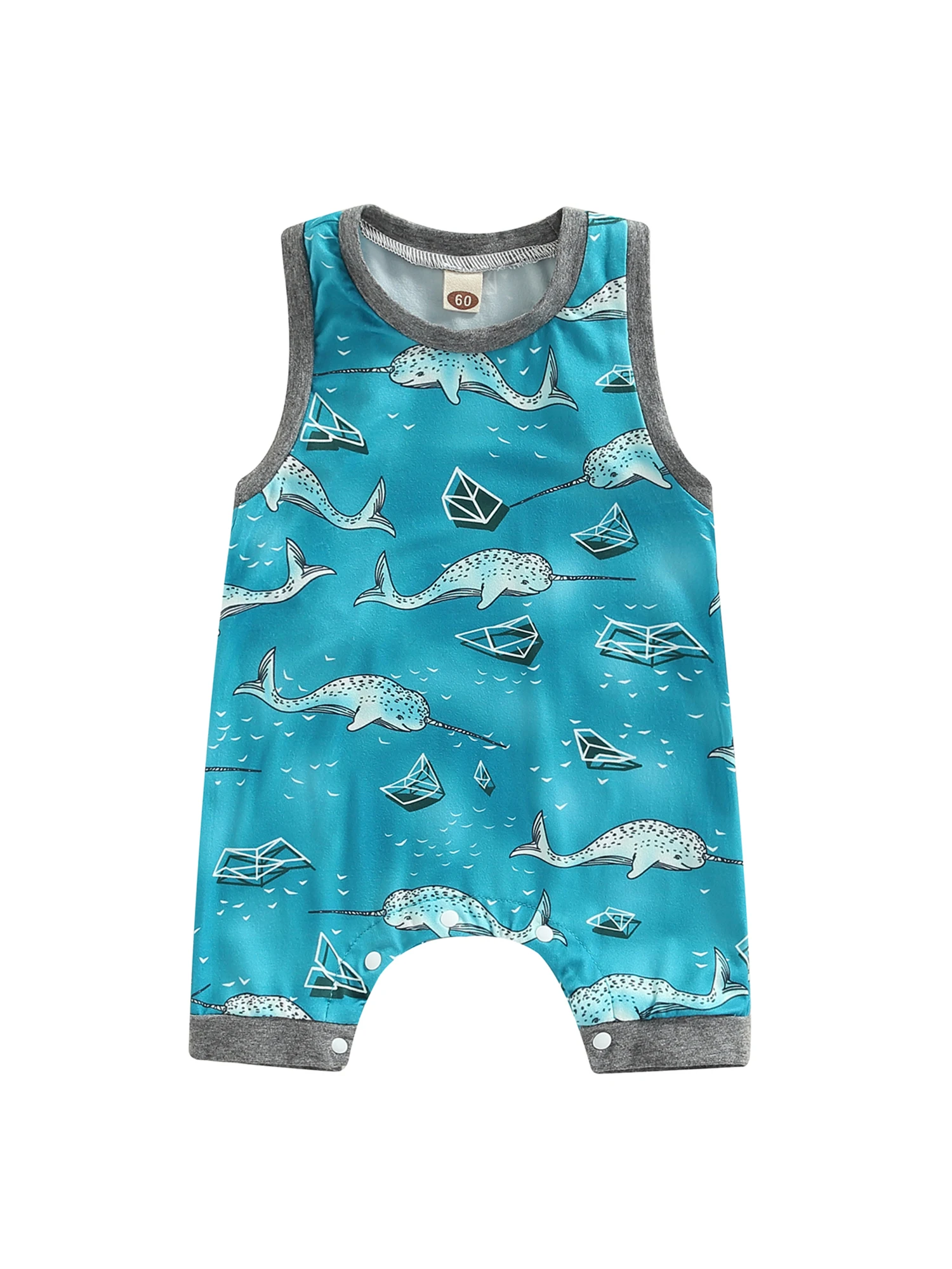 Pcunitly Newborn Baby Boy Romper Clothes Sleeveless Fish Print Tank Top Bodysuit Jumpsuit Shorts Summer Outfit
Pcunitly Newborn Baby Boy Romper Clothes Sleeveless Fish Print Tank Top Bodysuit Jumpsuit Shorts Summer Outfit