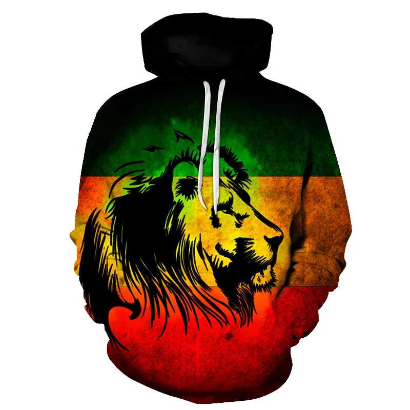 2022 autumn new 3D lion king printed hooded pocket pullover sweater men's trendy hooded men's sweater
2022 autumn new 3D lion king printed hooded pocket pullover sweater men's trendy hooded men's sweater
