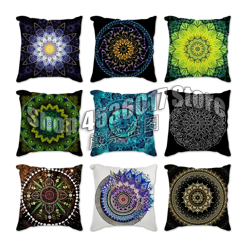 Cushion Cover Decoration Sticker Flower of Life Mandala Printed Pillow Case Pillowcase Bedroom Sofa Car Seat Chair Decoration
Cushion Cover Decoration Sticker Flower of Life Mandala Printed Pillow Case Pillowcase Bedroom Sofa Car Seat Chair Decoration