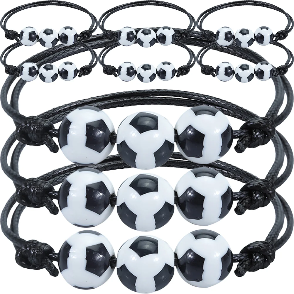 10 Pcs Soccer Wristband Exercise Accessories Adjustable Wristbands Basketball Gifts Football Bracelet Fan Basketball Bracelet
10 Pcs Soccer Wristband Exercise Accessories Adjustable Wristbands Basketball Gifts Football Bracelet Fan Basketball Bracelet