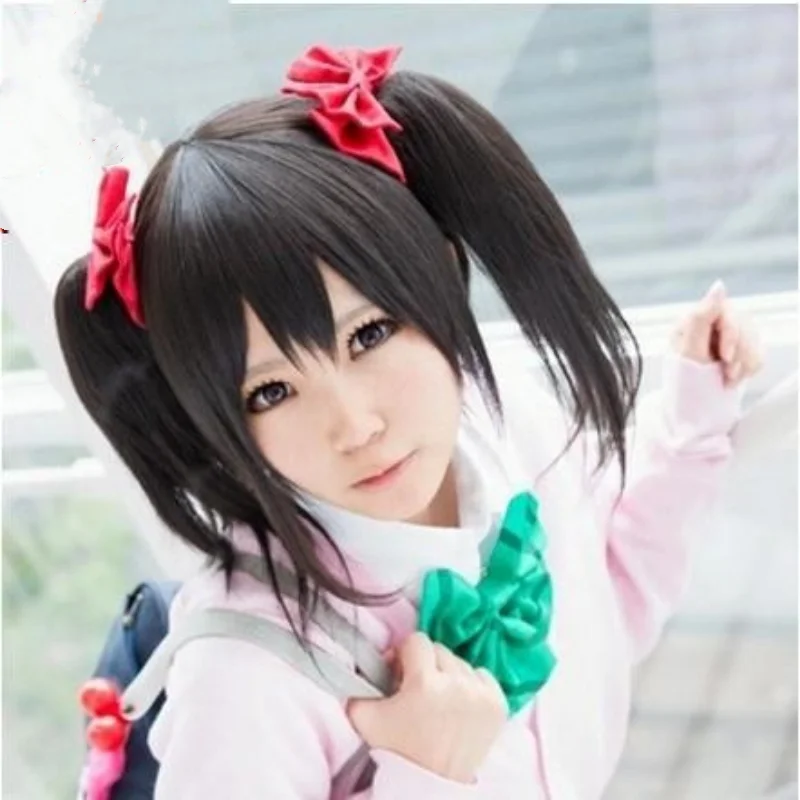 LoveLive! Love Live Cosplay Wig Nico Yazawa Costume Play Adult Wigs Halloween Anime Hair + wig Cap+2 bows
LoveLive! Love Live Cosplay Wig Nico Yazawa Costume Play Adult Wigs Halloween Anime Hair + wig Cap+2 bows