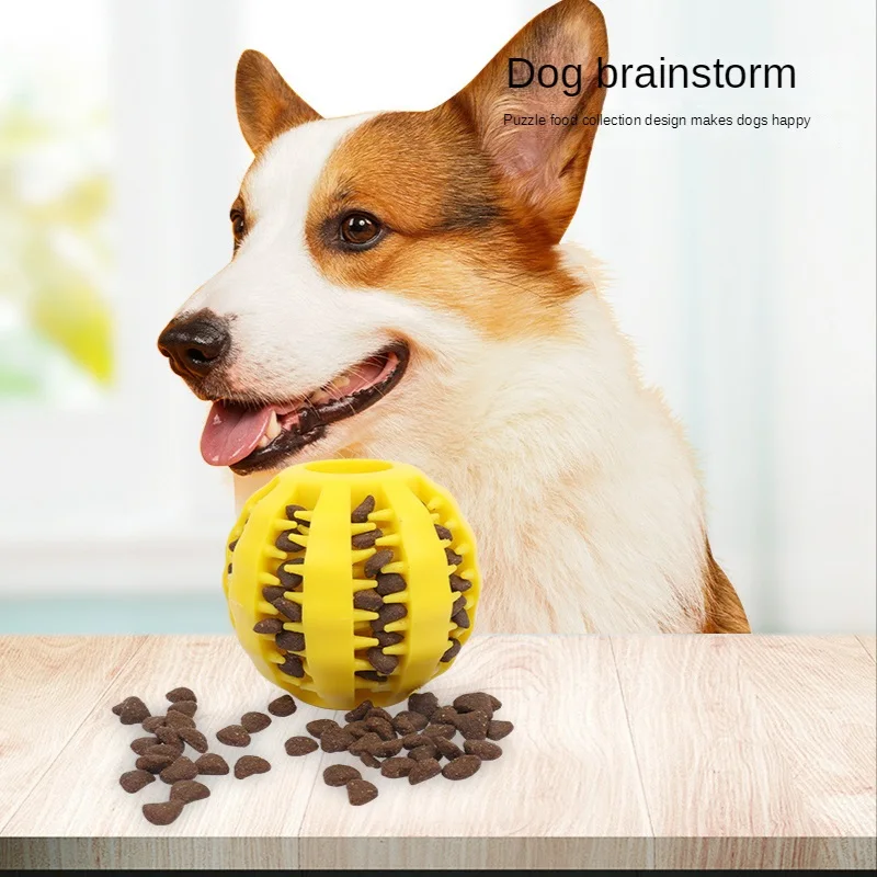 Pet Teeth Cleaning Toys Dog Rubber Chewing Bite-resistant Leaking Food Balls Interactive Watermelon Ball Dog Accessories Pet
Pet Teeth Cleaning Toys Dog Rubber Chewing Bite-resistant Leaking Food Balls Interactive Watermelon Ball Dog Accessories Pet