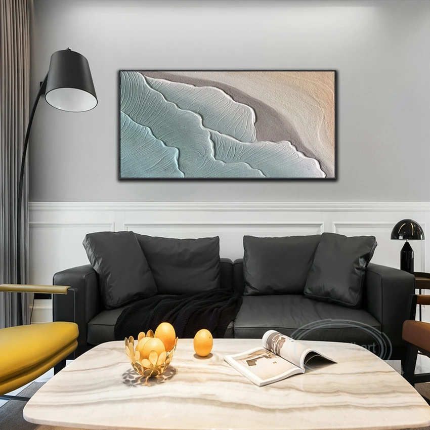 Абстрактная картина маслом «Океанская волна» YYR wall art
Абстрактная картина маслом «Океанская волна» YYR wall art