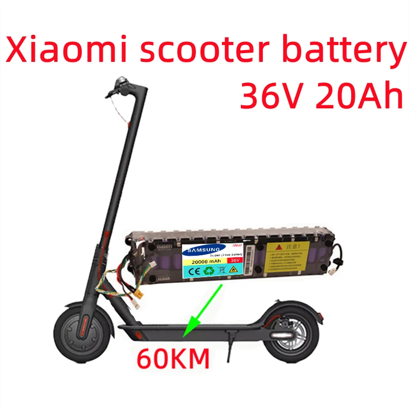 Аккумулятор литий-ионный 36 В, 20 Ач, 18650 мАч, Электрический скутер Xiaomi M365, новый
Аккумулятор литий-ионный 36 В, 20 Ач, 18650 мАч, Электрический скутер Xiaomi M365, новый