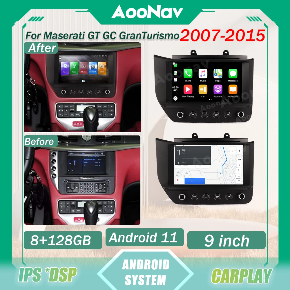 Автомобильный радиоприемник для Maserati GT GC гранумо 2007 2008-2017 Android DVD мультимедийный плеер GPS-навигация автомобильное Стерео Авторадио 2 DIN
Автомобильный радиоприемник для Maserati GT GC гранумо 2007 2008-2017 Android DVD мультимедийный плеер GPS-навигация автомобильное Стерео Авторадио 2 DIN