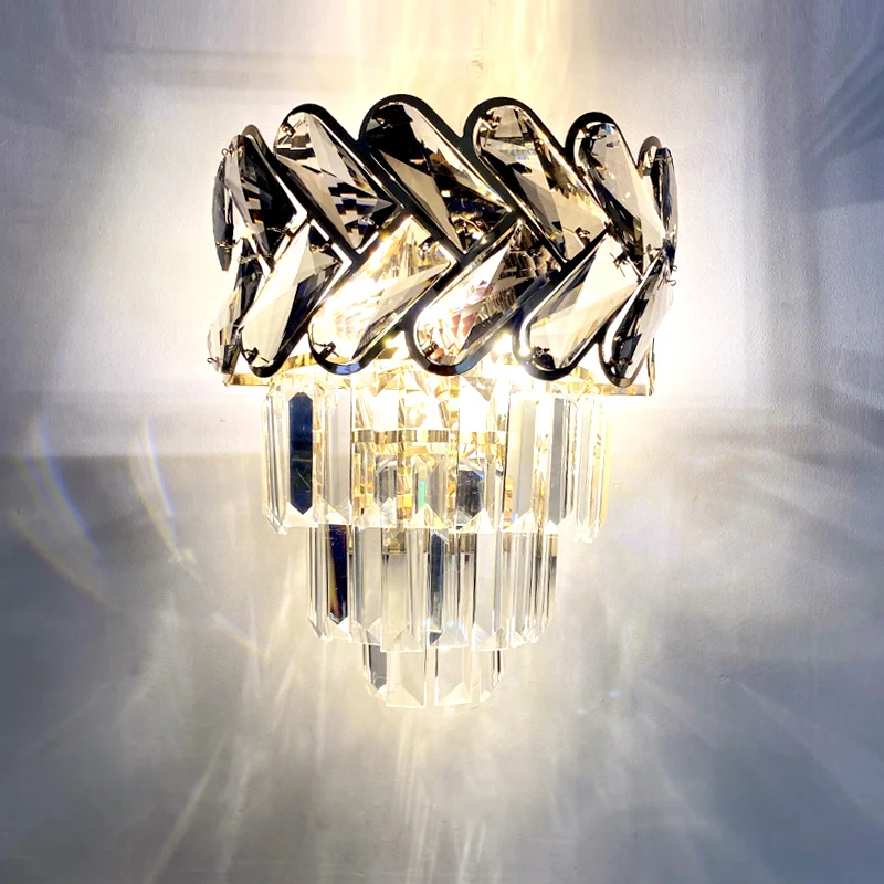 Luxury Crystal Led Wall Lamp Art Decor Living Room Sconce Bedroom Bedside Corridor Loft Interior Wall Lights Indoor Lighting
Luxury Crystal Led Wall Lamp Art Decor Living Room Sconce Bedroom Bedside Corridor Loft Interior Wall Lights Indoor Lighting