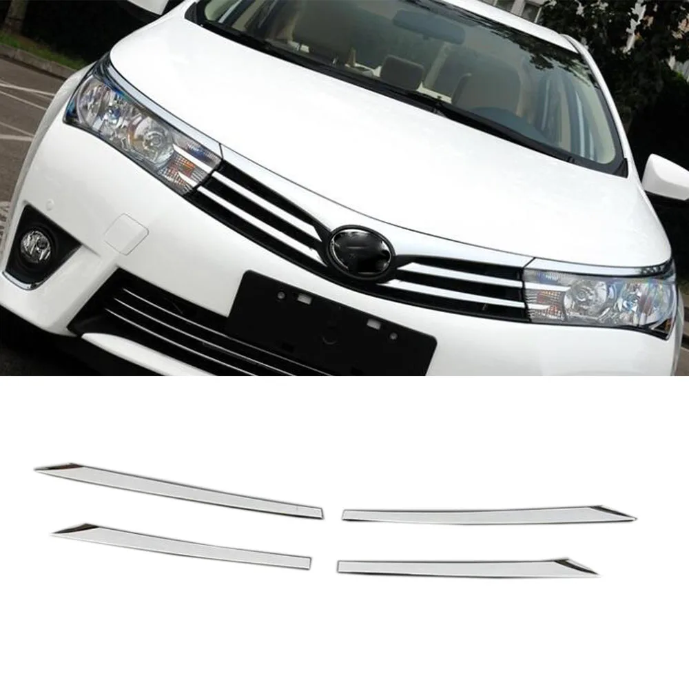 For Toyota Corolla Altis 2014 2015 2016 Car Body Styling Cover Detector ABS Chrome Trim Front Up Grid Grill Grille Hoods Eyebrow
For Toyota Corolla Altis 2014 2015 2016 Car Body Styling Cover Detector ABS Chrome Trim Front Up Grid Grill Grille Hoods Eyebrow