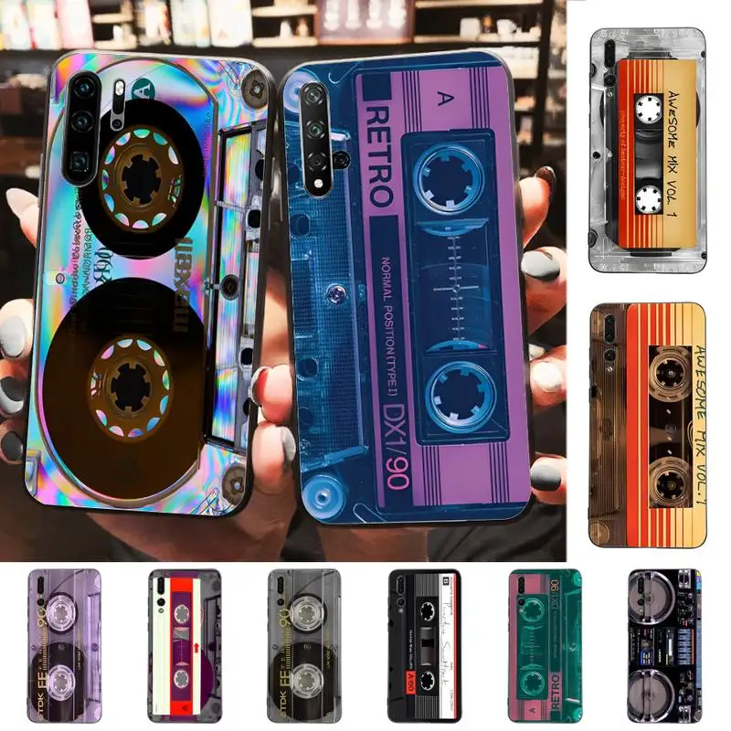 Vintage Cassette Tape Phone Case Soft Silicone Case For Huawei p 30lite p30 20pro p40lite P30 Capa
Vintage Cassette Tape Phone Case Soft Silicone Case For Huawei p 30lite p30 20pro p40lite P30 Capa
