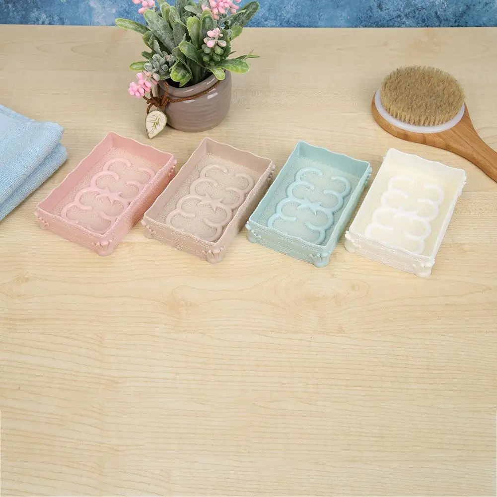 Plastic Strong Anti Slip Soap Holder Bathroom Shower Soap Box Drain Storage Tray Kitchen Tub Sponge Storage Cup Rack
Plastic Strong Anti Slip Soap Holder Bathroom Shower Soap Box Drain Storage Tray Kitchen Tub Sponge Storage Cup Rack