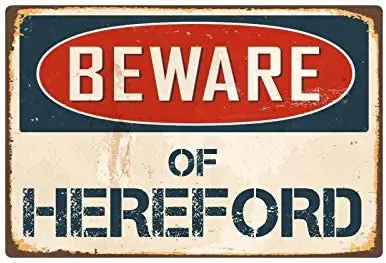 Остерегайтесь Hereford 8x12 винтажная виниловая фотография 
Остерегайтесь Hereford 8x12 винтажная виниловая фотография