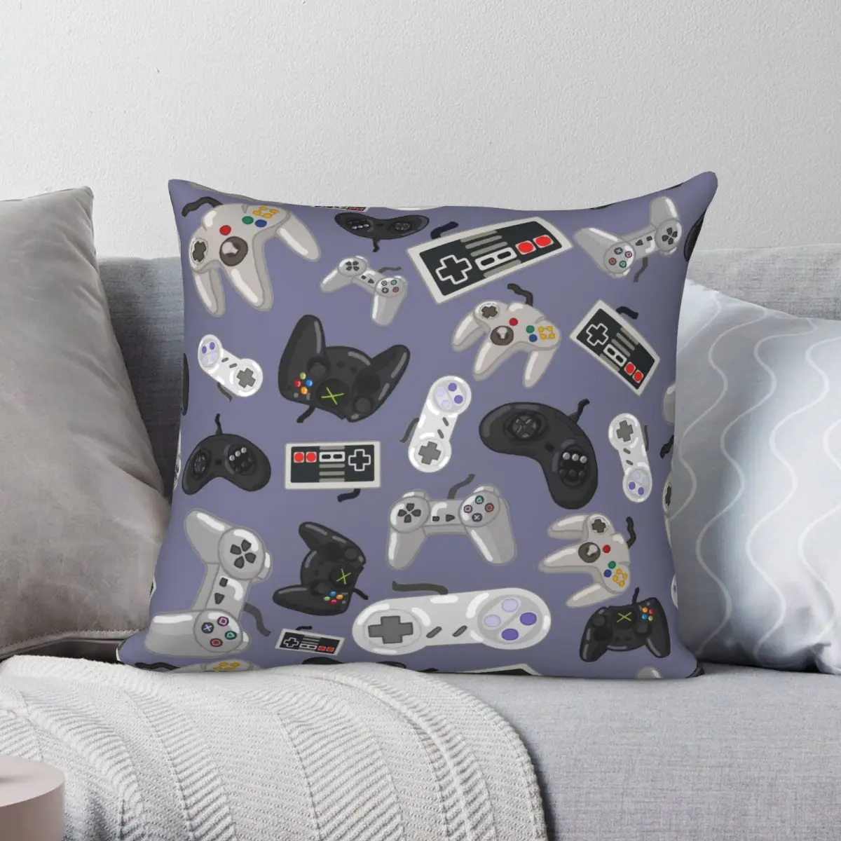 Video Game Controllers Pillowcase Polyester Linen Velvet Printed Zip Decor Throw Pillow Case Home Cushion Cover
Video Game Controllers Pillowcase Polyester Linen Velvet Printed Zip Decor Throw Pillow Case Home Cushion Cover