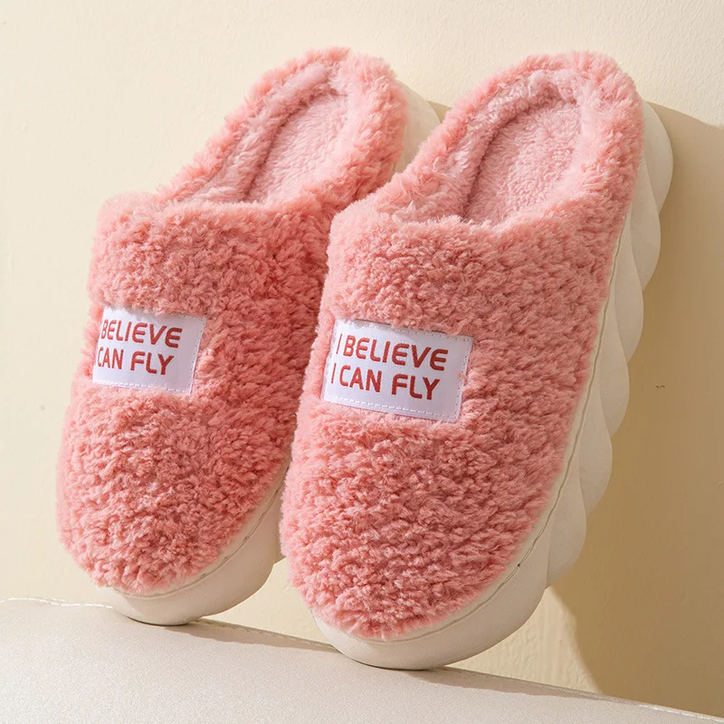 Fluffy Slippers For Women Thick Sole Soft Warm Fur Cotton Shoes Ladies Men Thick Sole Home Indoor Outside Boy Girls Slides
Fluffy Slippers For Women Thick Sole Soft Warm Fur Cotton Shoes Ladies Men Thick Sole Home Indoor Outside Boy Girls Slides
