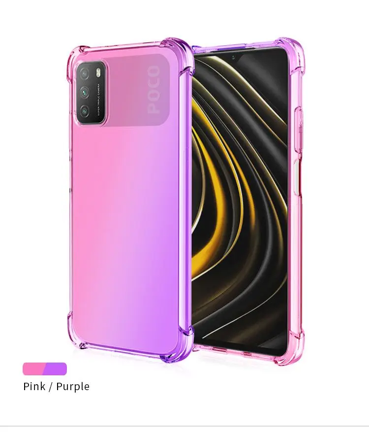 Suitable For Xiaomi Poco M3 Fusion Gradient Color Anti Drop Trendy And Fashionable Phone Case
Suitable For Xiaomi Poco M3 Fusion Gradient Color Anti Drop Trendy And Fashionable Phone Case