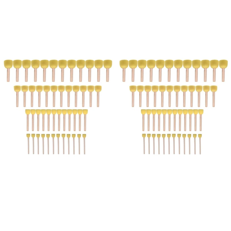 Набор из 96 круглых губчатых кистей-детские инструменты для рисования-искусственный степлер 4 размера инструментов для рисования своими рук... 
Набор из 96 круглых губчатых кистей-детские инструменты для рисования-искусственный степлер 4 размера инструментов для рисования своими рук...