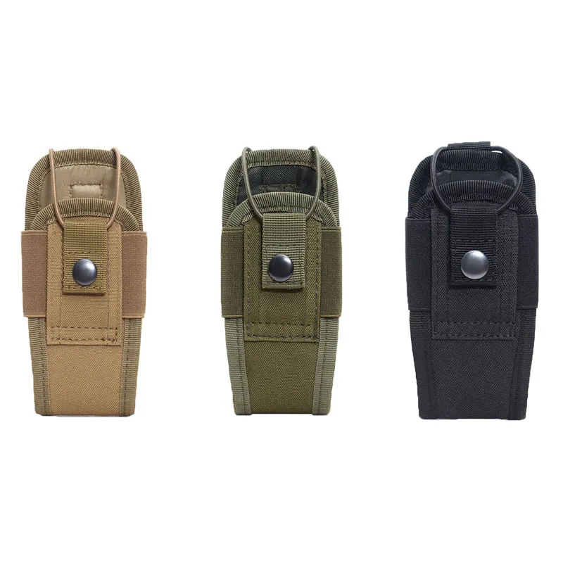 

Tactical Molle Radio Walkie Talkie Pouch Waist Bag Holder Pocket Camping Hiking Interphone Holster EDC Pack Airsoft Hunting Gear