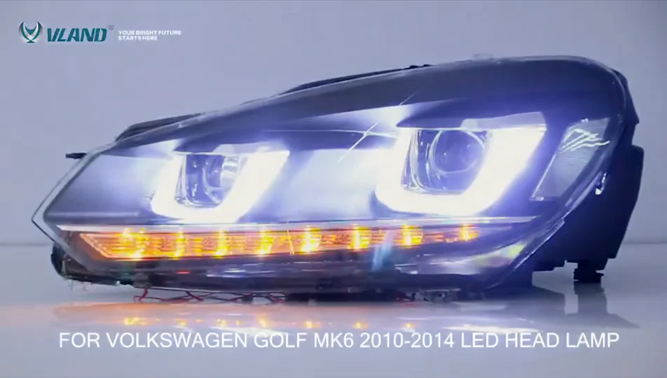 Wholesale VLAND Factory Led Car Headlight For GOLF MK6 2010-2014 HEAD LAMP head light with sequential Turn Signal
Wholesale VLAND Factory Led Car Headlight For GOLF MK6 2010-2014 HEAD LAMP head light with sequential Turn Signal