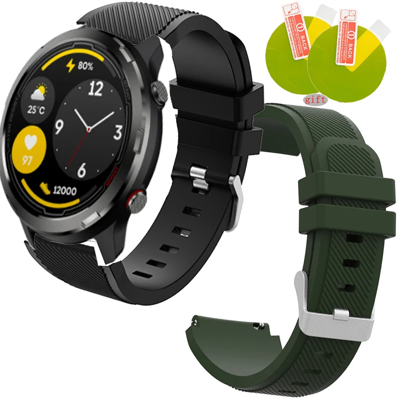 Силиконовый ремешок для смарт-часов Zeblaze Stratos 2 Lite, быстросъемные ремни, Защитная пленка для экрана
Силиконовый ремешок для смарт-часов Zeblaze Stratos 2 Lite, быстросъемные ремни, Защитная пленка для экрана