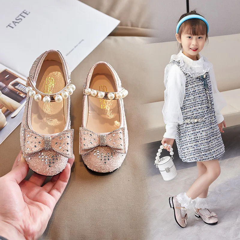 Spring Girls Shoes Children Wedding Shoes Rhinestone Bead Mary Janes Flats Princess Glitter Shoes Baby Dance Shoes Kids Sandals
Spring Girls Shoes Children Wedding Shoes Rhinestone Bead Mary Janes Flats Princess Glitter Shoes Baby Dance Shoes Kids Sandals