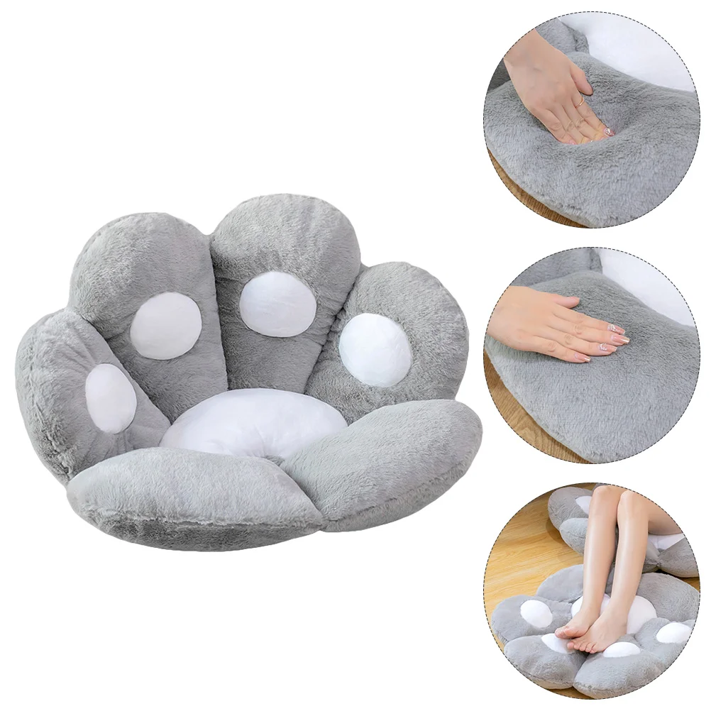 

Seat Pads Office Chairs Cute Couch Pillows Kids Sofa Plush Throw Dining Room Cushions Cat Paw