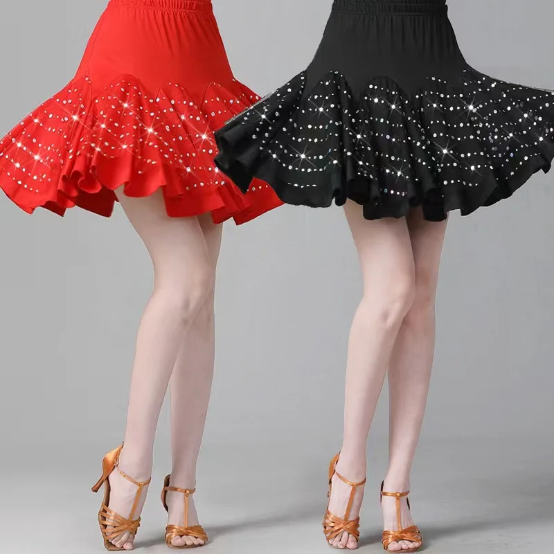 Layered Lace Hem Long Skirt Modern Waltz National Standard Dance Wear Splicing Big Hemlines Dancing Stage Practice Suit
Layered Lace Hem Long Skirt Modern Waltz National Standard Dance Wear Splicing Big Hemlines Dancing Stage Practice Suit